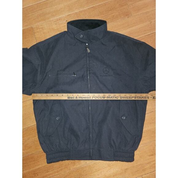 NWT! Mercedes Benz Black Bomber Jacket Size Small - Picture 12 of 16